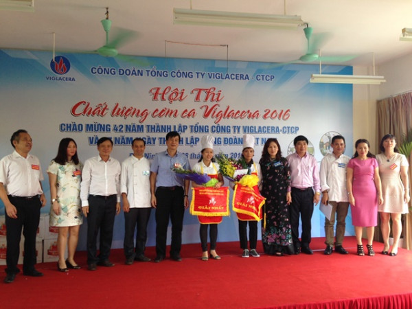 Hội thi chất lượng cơm ca Viglacera 2016: Hoạt động thiết thực đối với người lao động